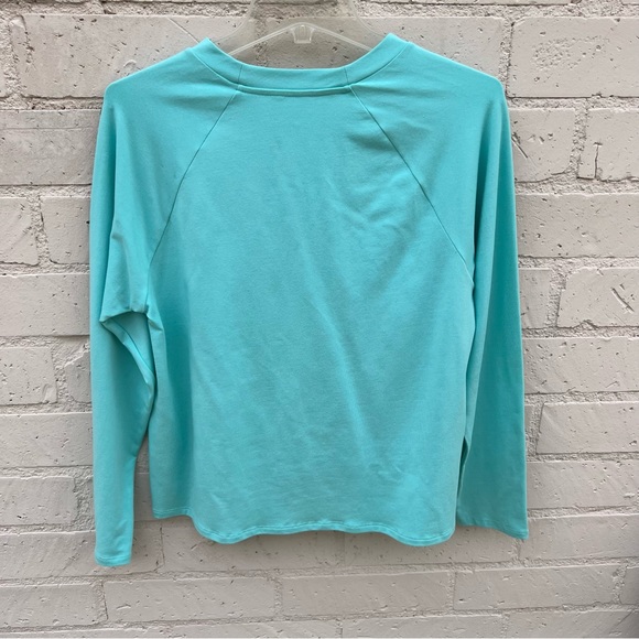 Eileen Fisher High Low Long Sleeve Crewneck NWOT - Picture 4 of 12